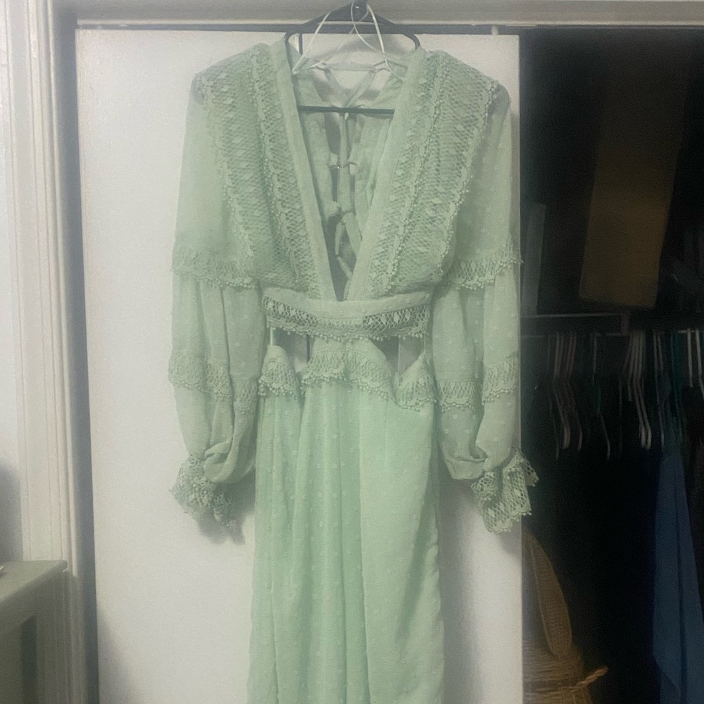 NWT Mint Green Jumpsuit